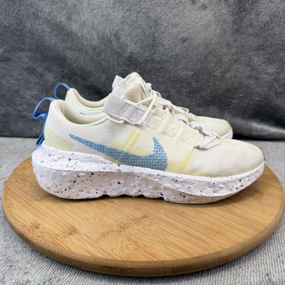Nike Crater Impact Shoes Womens Size 7.5 White Running Sneakers CW2386-104